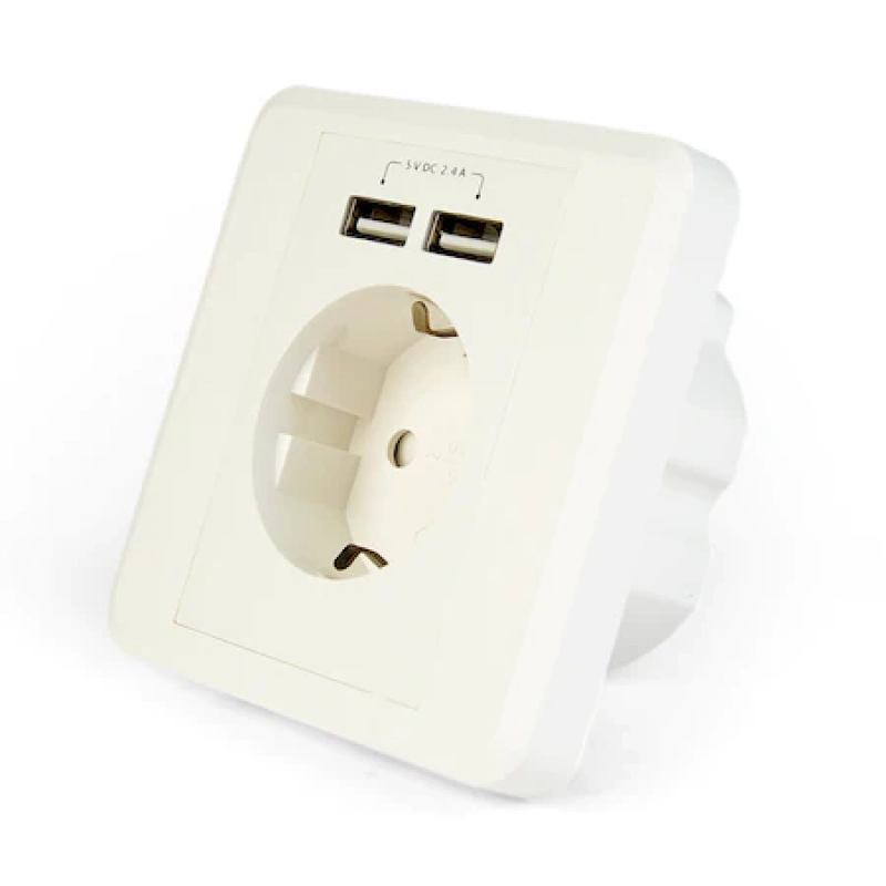 G-EGACU2A201  priza  ST x 2usb charger 46368                                                                                                                                                            